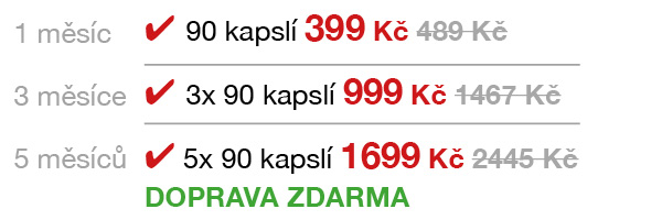 traveni kapsle ceny